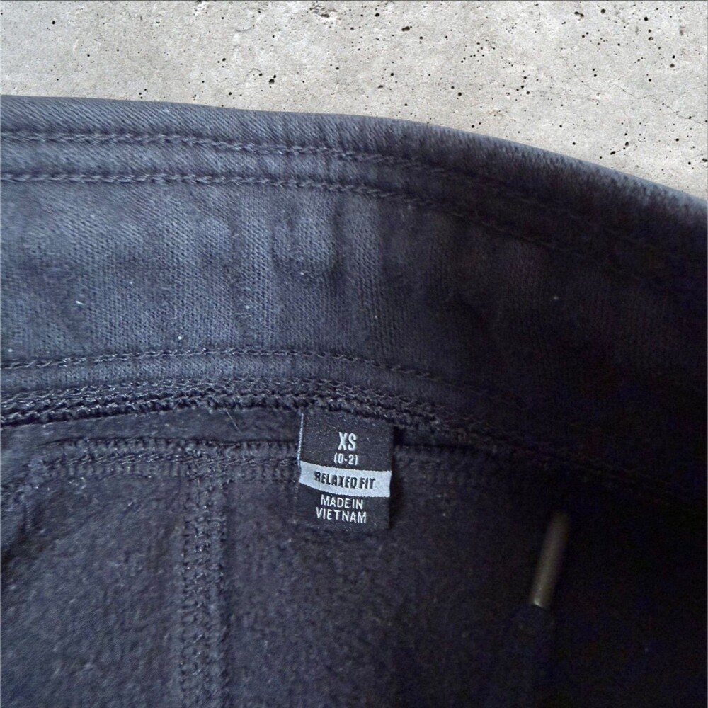 Carhartt Sweatpants Womens XS Black Relaxed Fit Fleece Jogger Pants BN5510-W - Picture 6 of 8